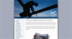 Desktop Screenshot of hc-carpentry.com